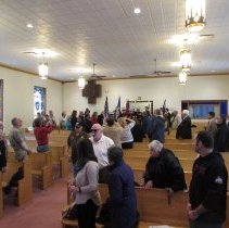 Presentation of Colors by the Weirton Marine Club.
